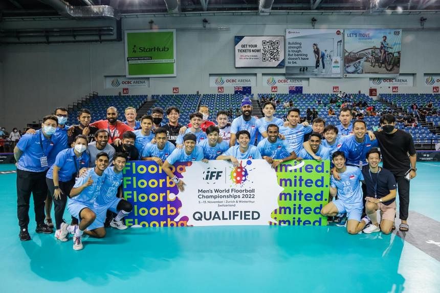 Floorball: S’pore menutup kualifikasi dunia dengan kemenangan comeback 4-3 atas Australia