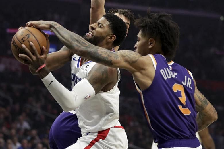 NBA: Paul George dan Kawhi Leonard mengirim Clippers melewati Suns, Pacers menghentikan laju kemenangan Lakers