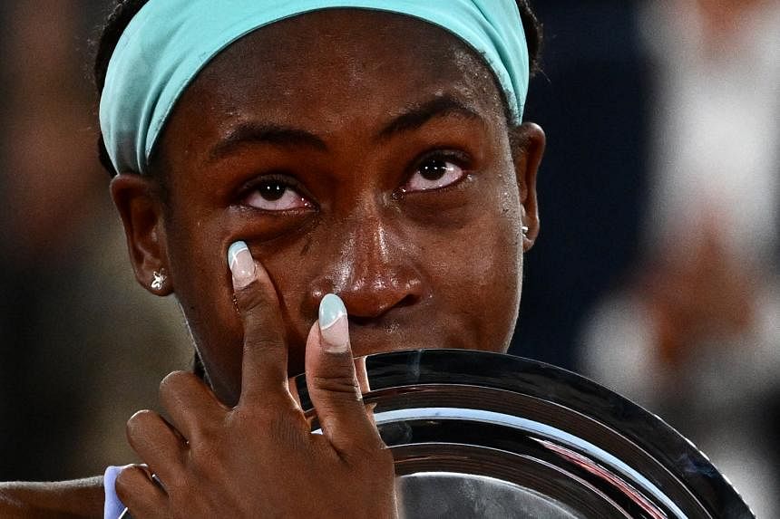 Tenis: Gauff dengan mata berkaca-kaca mengatakan Swiatek ‘berada di level lain’