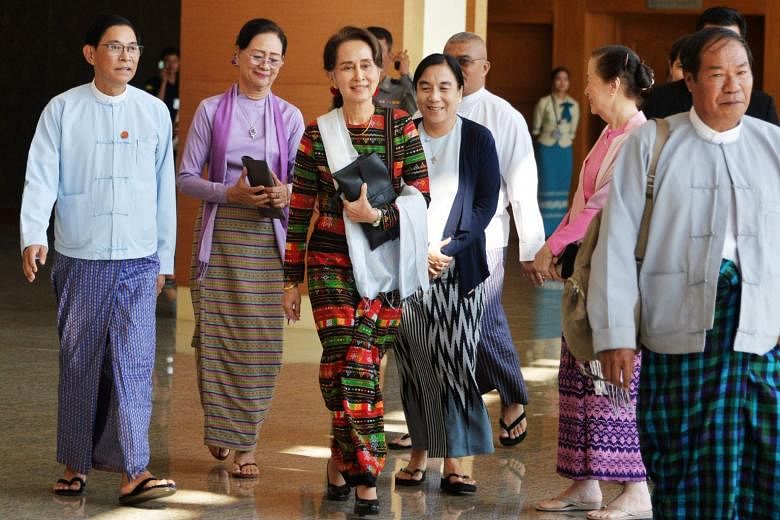 Ledakan Kecil Hantam Kota Rakhine Saat Suu Kyi Myanmar Berkunjung